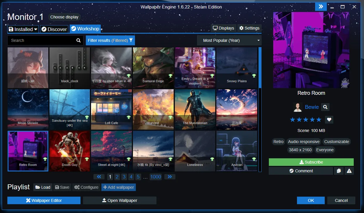 Wallpaper Engine How to Set Live Wallpapers on Desktop pc