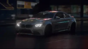 BMW M4 City Night Ride Live Wallpaper