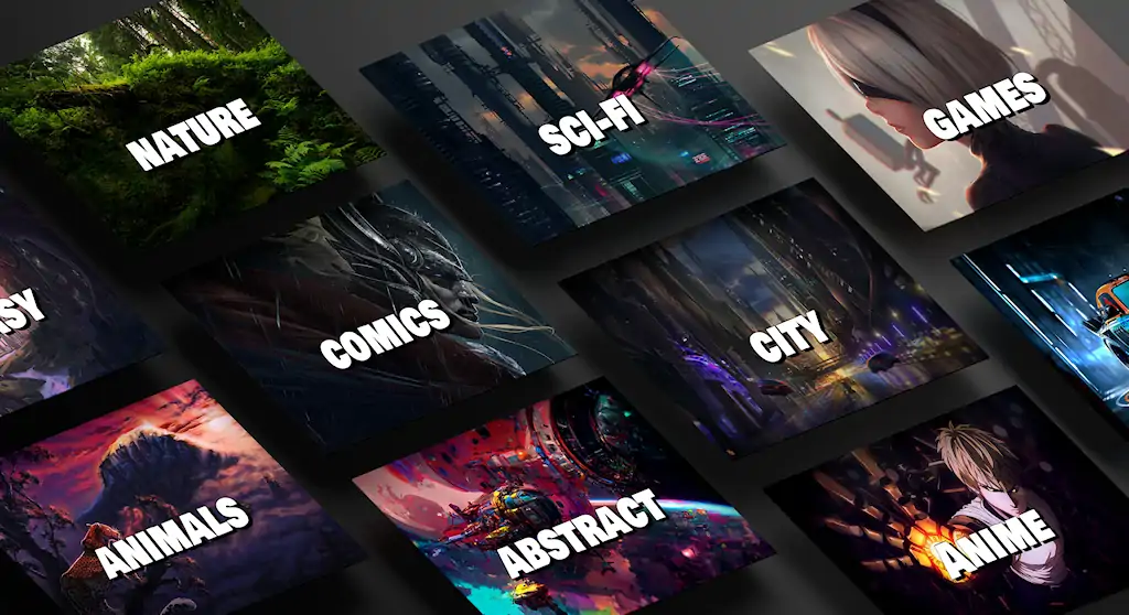 Live Wallpapers PC and Mobile 1 categories