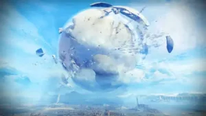 Destiny Falling City Live Wallpaper