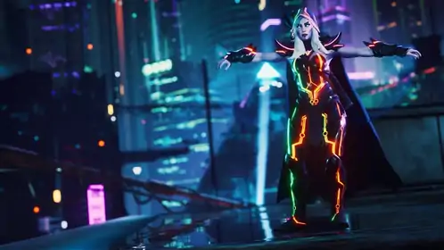 Drow Ranger Dancing Live Wallpaper