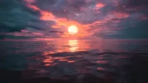 Ocean Sunset Live Wallpaper
