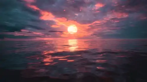 Ocean Sunset Live Wallpaper