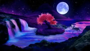 Pink Sakura Tree Live Wallpaper