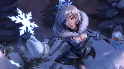 Elementalist Lux Ice Live Wallpaper