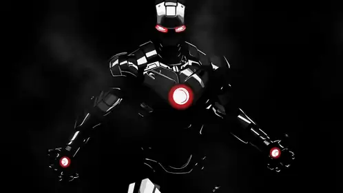 Iron Man Black Armor Live Wallpaper