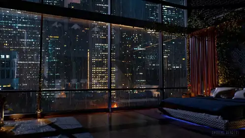 Rain Night Live Wallpaper