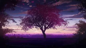 Crimson Tree Live Wallpaper