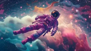 Drifting Spaceman Live Wallpaper