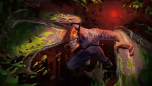 Pochita The Chainsaw Devil 4K Live Wallpaper