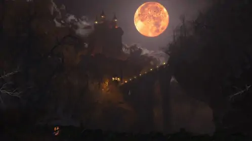 Dark Mystery Castle Ambience Live Wallpaper