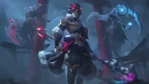 4K lol Snow Moon Kayn Animated Wallpaper